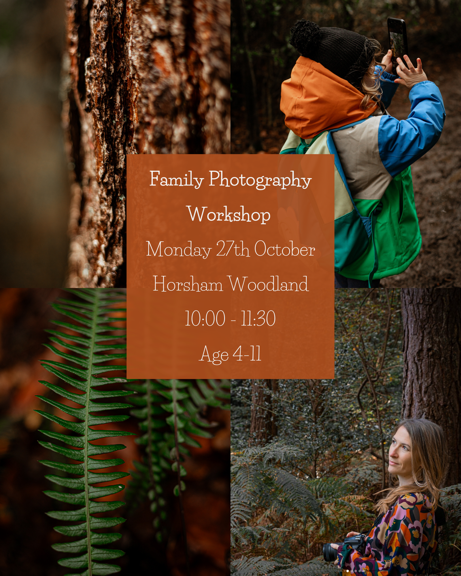 October Family Photography Workshop