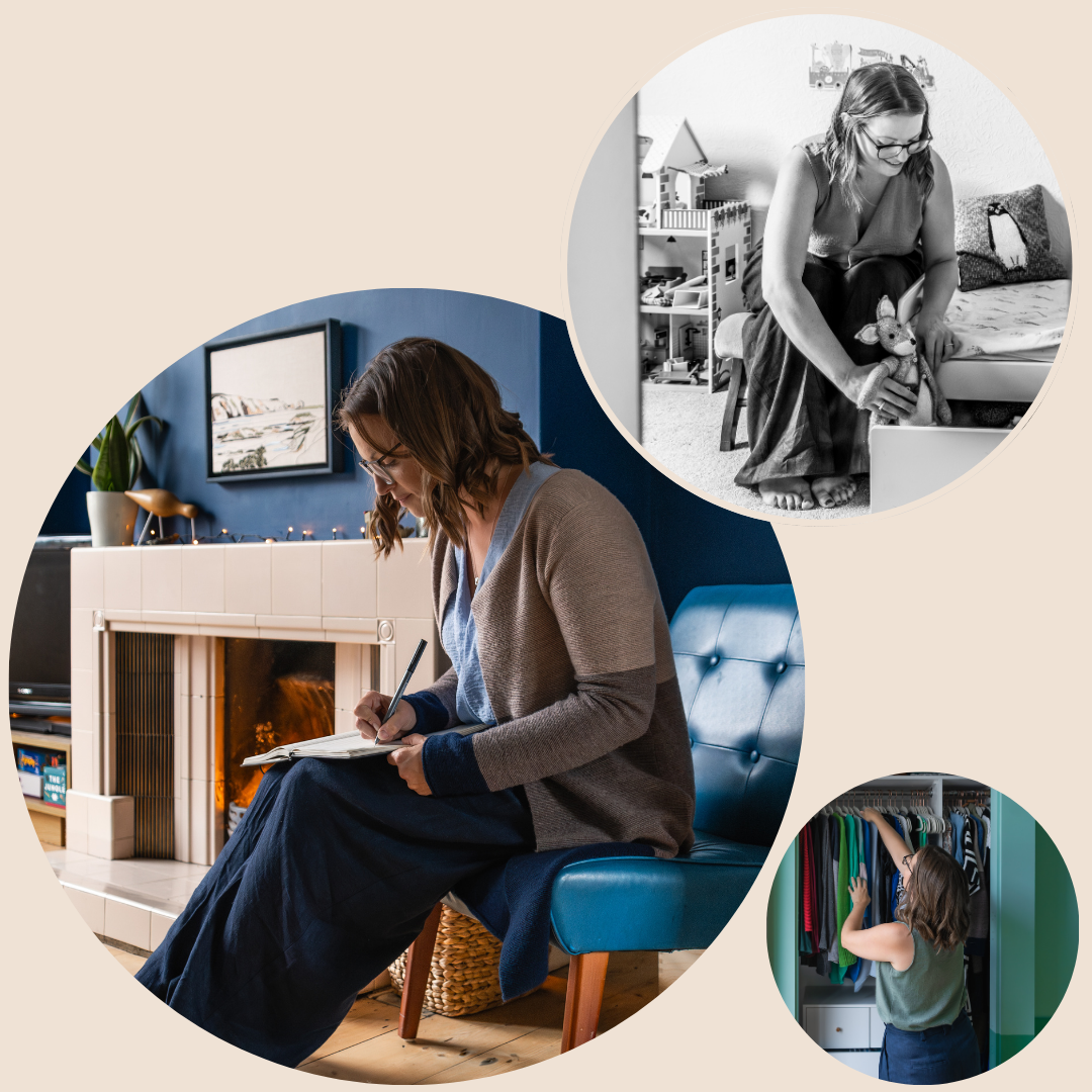 Female business owner photographed during a branding session